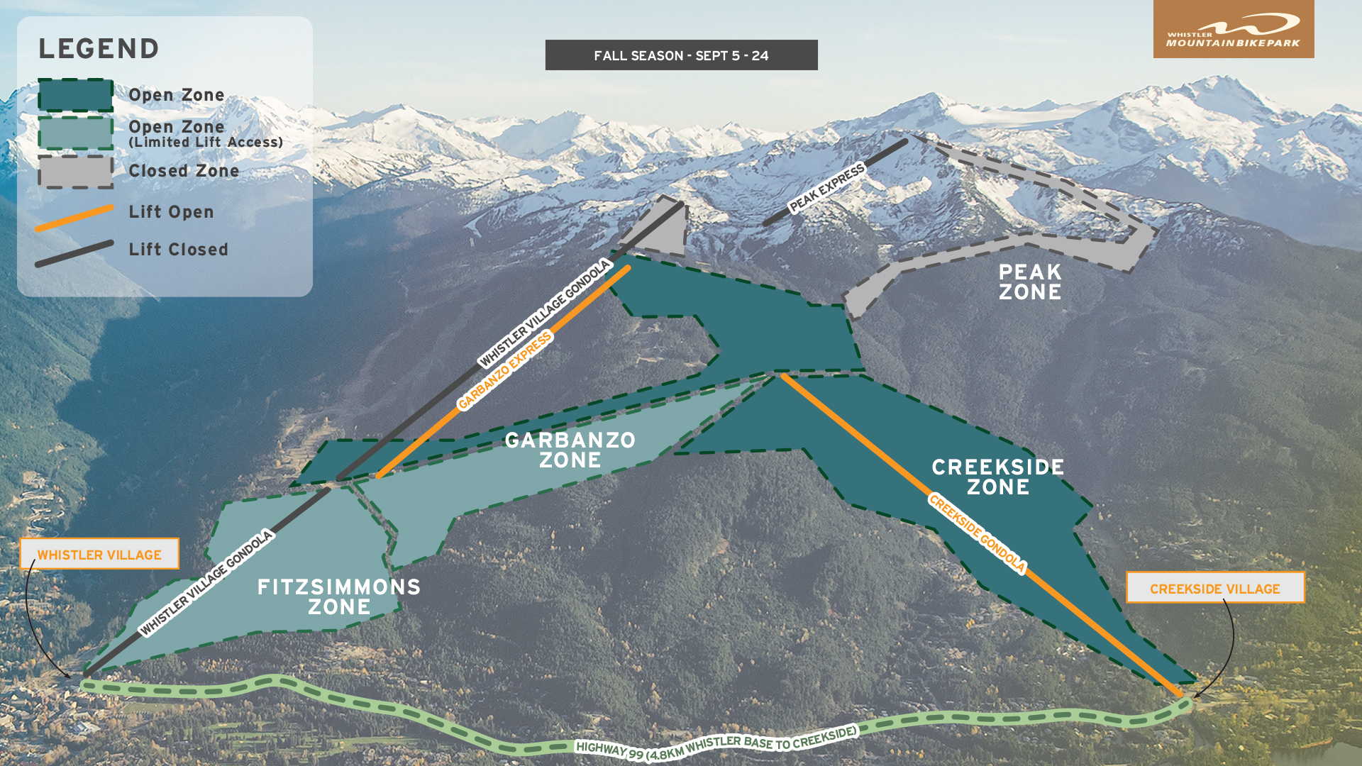 Creek and Garbanzo Zones Open This Weekend