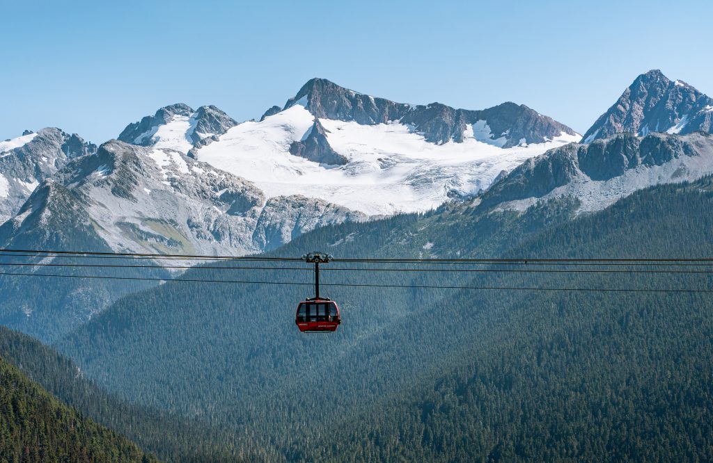The PEAK 2 PEAK Gondola, Summer Alpine Experience, Whistler Blackcomb